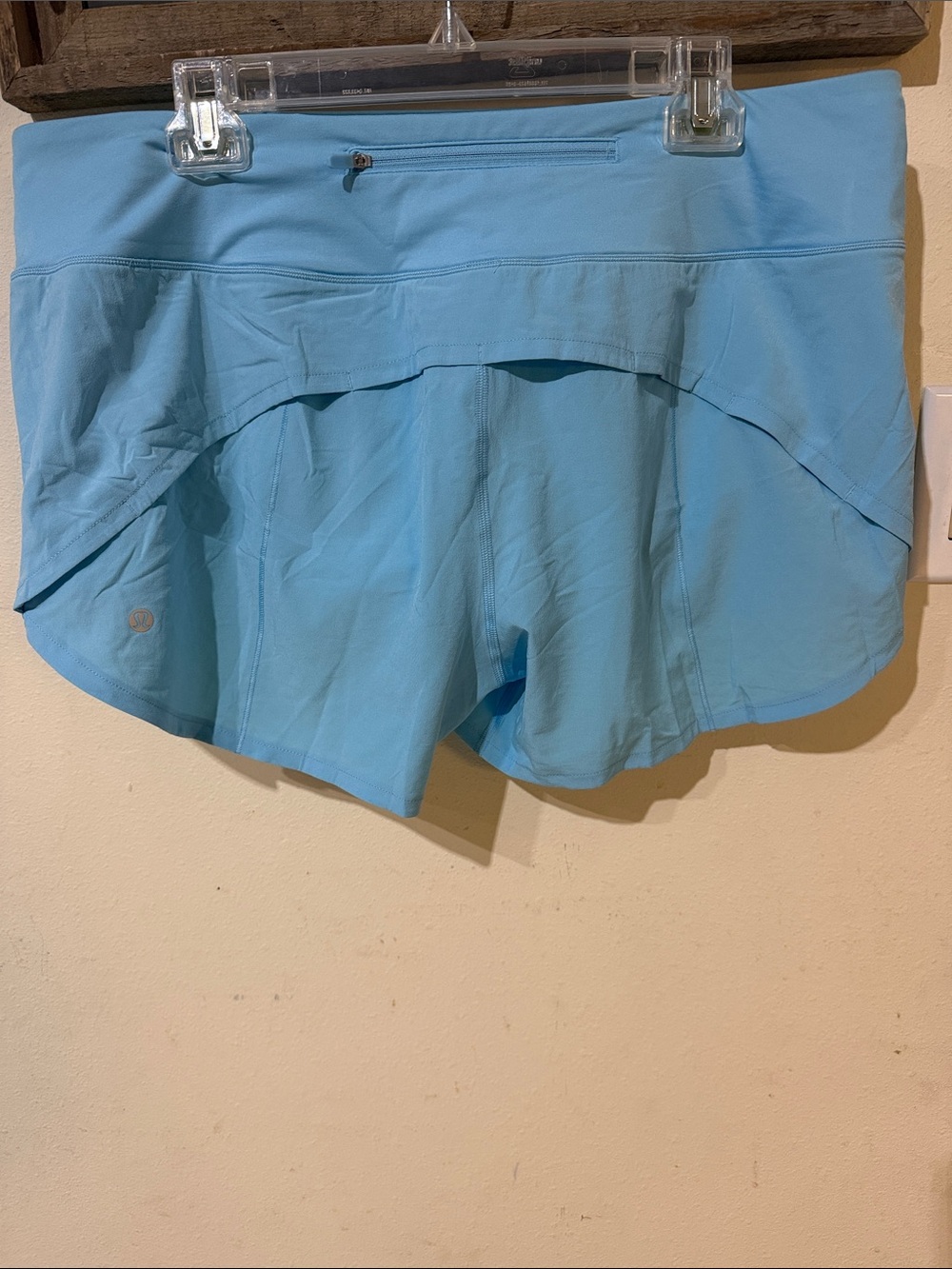 Lululemon Speed Up Shorts in Light Blue